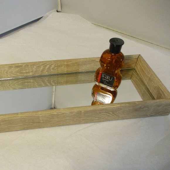 New NIB Mirrored Vanity Tabletop Dresser Bathroom Tray - Picture 2 of 6